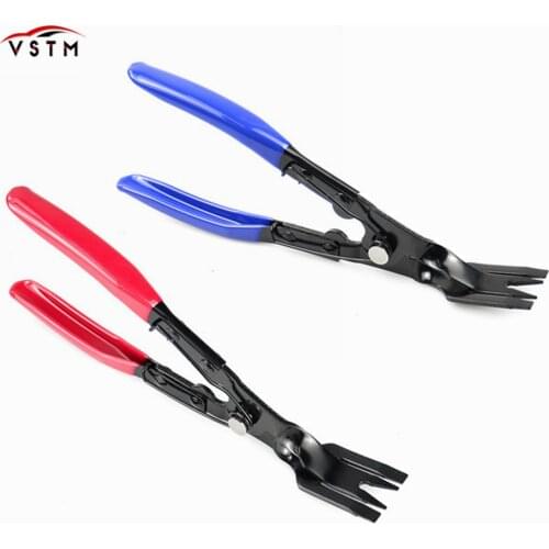 NEW Arrival Car Headlight Repair Installation Tool Trim Clip Removal Pliers Blue/Red for Car Door Panel Dashboard Removal Tool