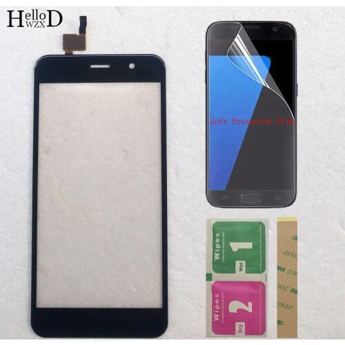 5.5'' Pone Touch Screen Panel For Vertex Impress Wolf Digitizer Panel Lens Sensor TouchScreen Repair 3M Glue Protector Film