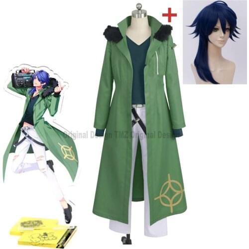 Voice Actor Division Rap Battle Dice Arisugawa Cosplay Costume Hypnosis Mic Dead or Alive Cartoon Character Costumes with Wig
