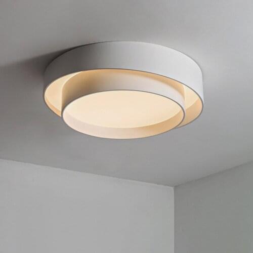 Nordic Modern Style Bedroom Led Ceiling Lamp Loft Studio Kitchen Aisle Balcony Corridor Art Spiral Design Lighting Fixture