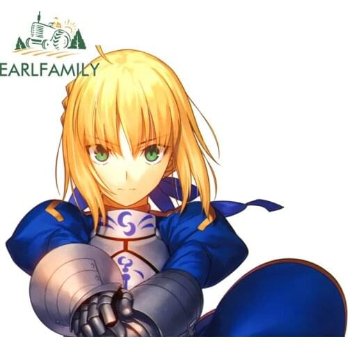EARLFAMILY 13cm x 10.9cm for Fate Grand Order Car Assessoires Stickers Vinyl Decal Motorcycle Campervan Waterproof Sunscreen