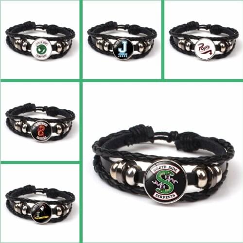 XKXLHJ Black Bracelets