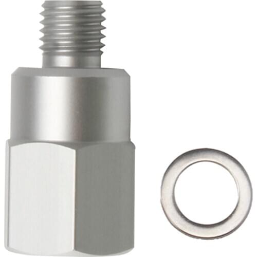 Swap Coolant Temperature Sensor Sending Unit Adapter M12 1.5 - 3/8'' -18 NPT for LS1 Engines, Vehicle Replacement Part