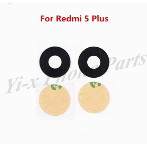 2PCS Rear Camera Glass Lens Replacement Parts for Xiaomi Redmi 5 Plus