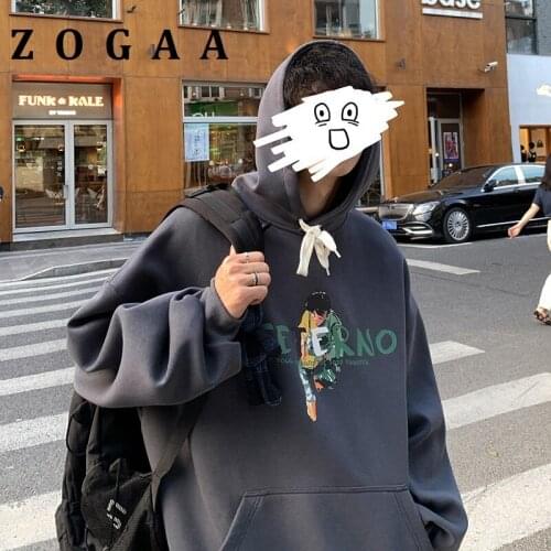 ZOGAA Men's Printed Hoodies