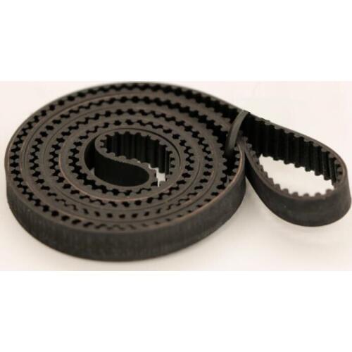 10pcs S2M-760-6/10mm belt closed loop rubber S2M-760-6/10mm timing belt Teeth 380 Length 760mm width 10/6mm for 3D printer