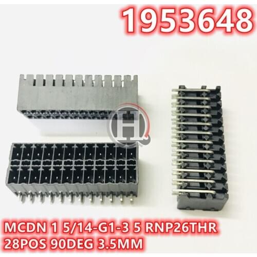 1953648 TERM BLOCK HDR 28POS 90DEG 3.5MM MCDN 1 5/14-G1-3 5 RNP26THR