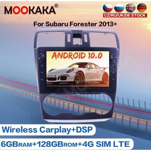 Android 10.0 6GB+128GB Car Radio Multimedia Player for Subaru Forester 2013+ Auto Stereo GPS Navigation Head Unit Audio Recorder