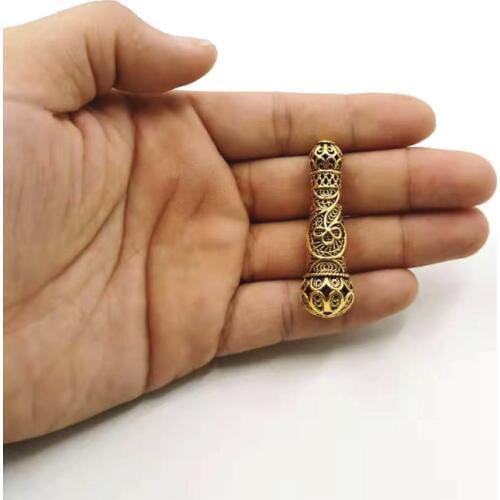 Big SizeEMAMU For making tasbih 49mm*15mm minaret beads accessories Tasbih tassel Rosary Bracelets accessories for misbaha