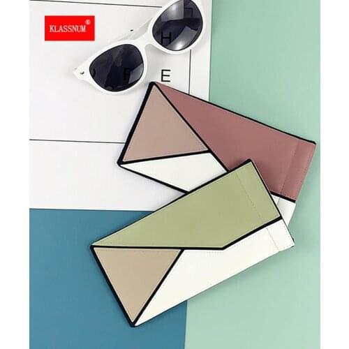 1PCs PU Leather Sunglasses Protector Bag Travel Pack Pouch Protable Women Glasses Case Eyewear Accessories Jewelry Storage Bag