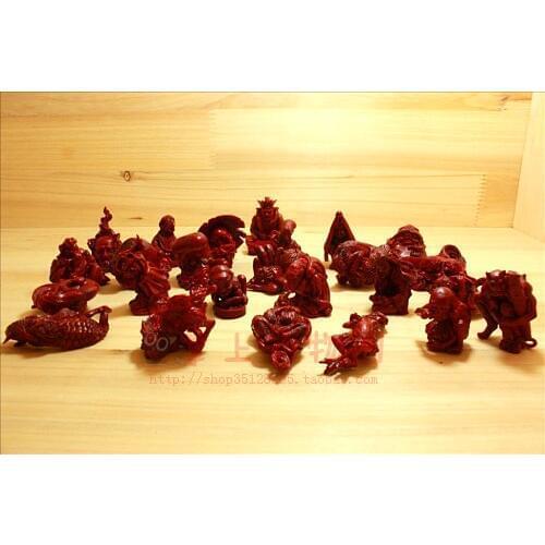 Figure doll ornament hundred of ghost at night 25pcs/set