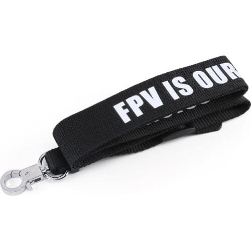 IFlight 570mm Black Adjustable Transmitter Neck Strap for TBS Tango IFlight IF8 Jumper T-Lite Radiomaster T8 T8 PRO Transmitters