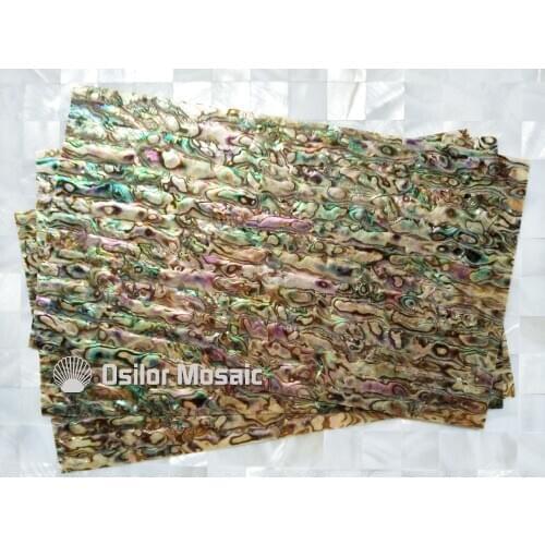 AAA grade Natural Mexico abalone paua shell laminate for musical instrument and furniture inlay