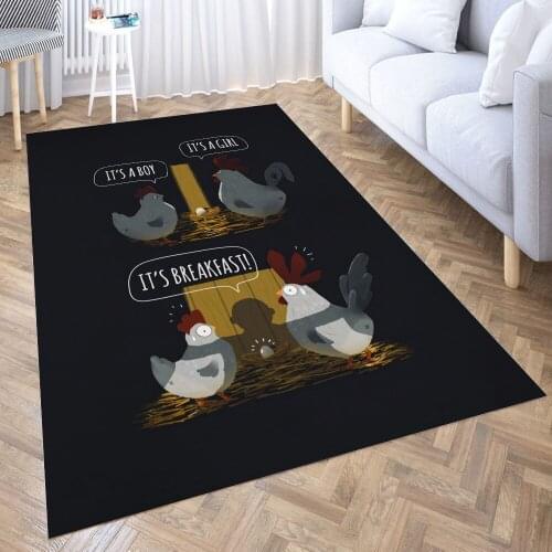 Expecting Carpet for Living Room 3D Anime Cartoon Rug Gamer Teen Room Bedside Lounge Rug Kids Children Floor Mats