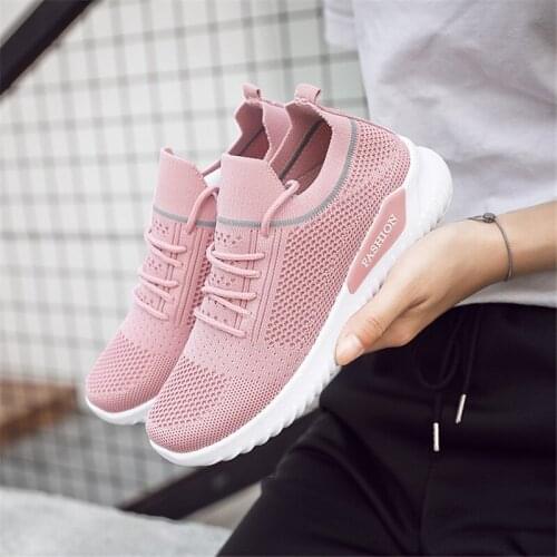 Tenis Feminino Summer Sneakers Womens Fashion Lace Up Tennis Shoes Sports Lightweight Breathable Soft Comfortable Tennis Shoes