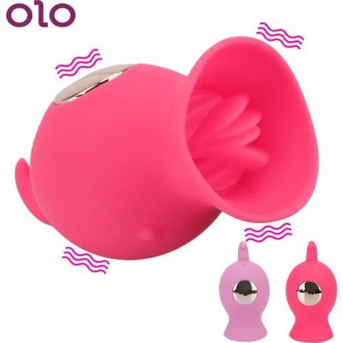 Mini Sucking Tongue Vibrator Oral Sucker Clitoris Nipple Stimulation Vagina Massager Female Masturbator Sex Toys For Women
