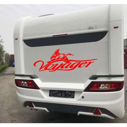 Cute Duck Frase Decal For RV Side Kit Removable Car Sticker For Auto Body Decor Decal Vinyl Art Pattern Bird Car Body Stickers