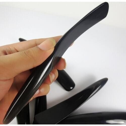 L size 15-16cm long Good quality! big size Massage bojin guasha cone Scrapping plate 150 x 24mm100% Buffalo Horn 10pcs/lot