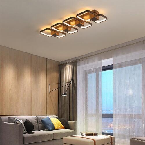 Led pendant light Simple modern Creative acrylic bedroom living room study Indoor Lighting RC Dimmable Pendant light