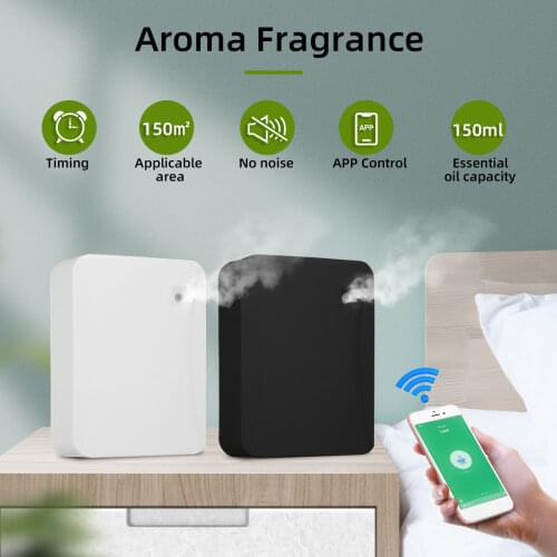 WIFI APP Lntelligent Aroma Fragrance Machine 150ml Timer Function Scent Unit Essential Oil Aroma Diffuser for Home Hotel Office