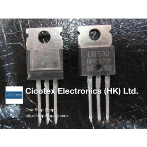 10pcs/lot IRF530PBF TO220AB MOSFET N-CH 100V 14A TO-220AB