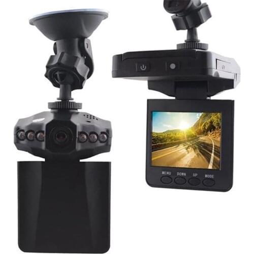 2.2 Inch Full High-definition Car DVR Vehicle Camera Video Recorder 6 Infrared LED Night Vision Rotation