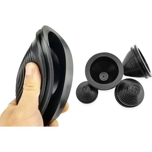 2pcs Rubber Wire Hole dust Covers Plugs Black tapered cable seal Ring grommet gasket inlet outlet case box plate cable protector
