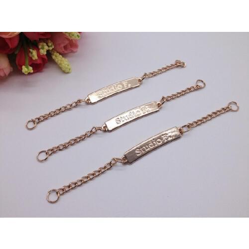 2015 metal labels customised logo tags 1000 pieces/lot free shipping by China Post