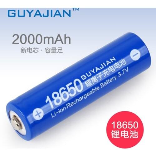 2021 Newest 18650 lithium battery 2000 mAh 3.7v best quality