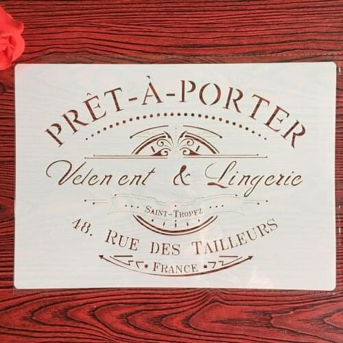 A4 29 * 21cm DIY Stencils Wall Painting Scrapbook Coloring Embossing Album Decorative Paper Card Template,wall stencil