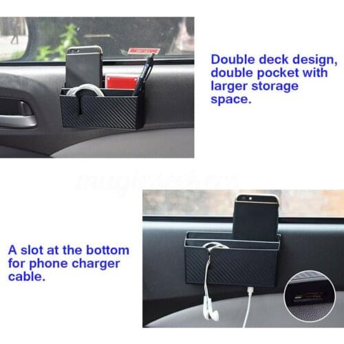 Auto Storage Box Interior Organizer Replacement 15x8x3.1cm Accessories PVC