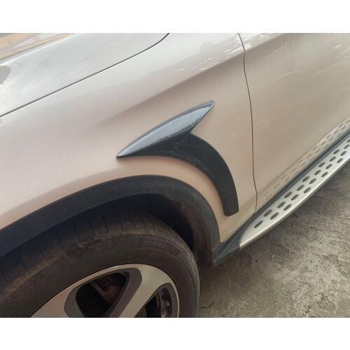 X253 Carbon Fiber Side Bumper Fender Vent for BENZ X253 GLC200 GLC260 GLC300 GLC43 with AMG Sports Package 2015 - 2018