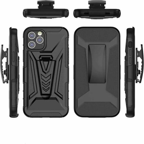 Funda Case for iPhone 12 Pro Max 11 Pro Max XS Max XR 7 8 Plus Armor Back Clip Coque Shockproof Protective Phone Case Cover Capa