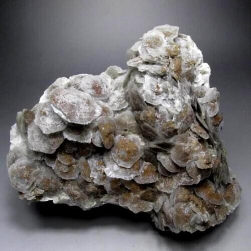 2760g Poker Chip Calcite Cluster w/ Pyrite - crystals and stones healing Mineral specimen Home Decor feng shui decoration