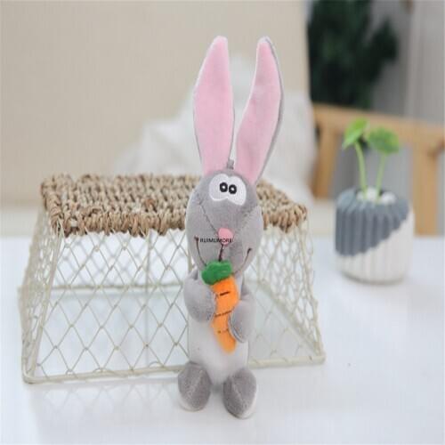 Long Rabbit 20-22CM Plush TOY , New Accessories Stuffed Little Doll Gift Keychain