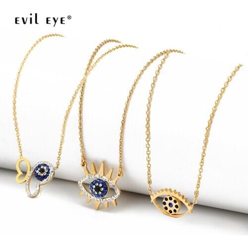 EVIL EYE Gold Pendants