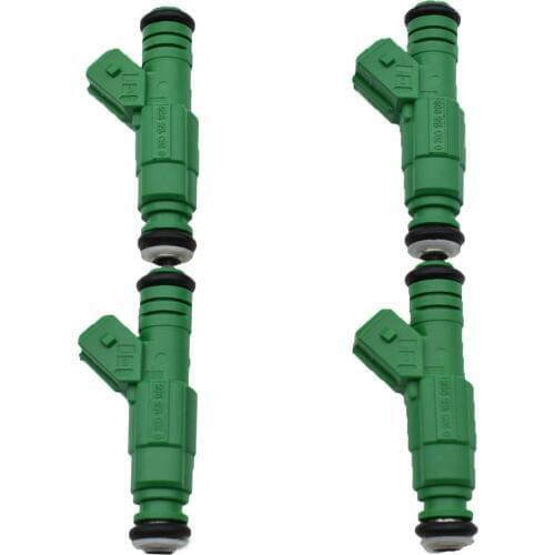 4PCS 0280155968 Fuel Injector 42lb EV1 For BMW E30 VW Golf Bosch Chevrolet 440cc Car Styling Accessories 9202100
