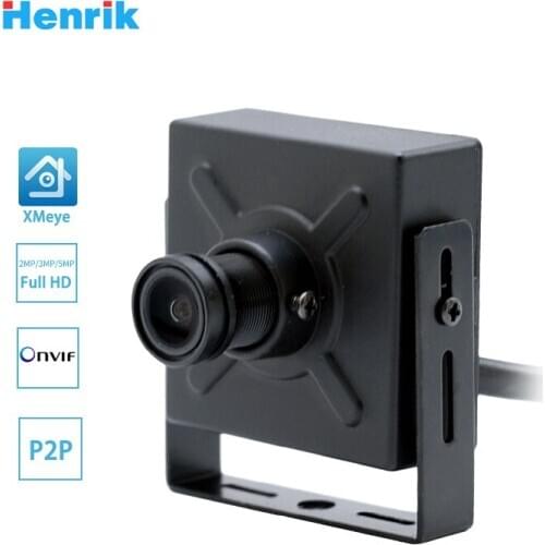 H.265 Audio Mini Type HD IP Camera 3MP / 1080P Metal Indoor Security Camera ONVIF P2P Video Surveillance CCTV Cam Optional POE