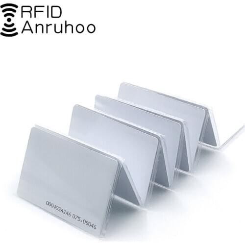 50PCS TK/EM4100 Access Control Card 125Khz RFID Read-Only Authorization Key Fob ID Smart Chip Tag For Attendance Badge