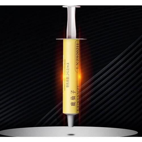 LUXIANZI Thermal Grease CPU Cooling Silicone Grease Paste for GPU Chipset Phone Notebook Cooling Syringe SGS Certification