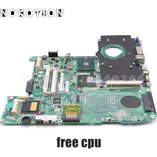 NOKOTION Laptop Motherboard For Acer aspire 5920G MAIN BOARD MBAGW06002 DA0ZD1MB6F0 MBAGW06001 DDR2 with graphics Slot Free
