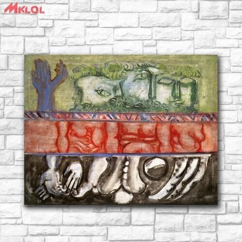 Wall Pictures For Living Room Abstract mark_rothko Untitled 135 Canvas Art Home Decor Modern No Frame Oil Painting