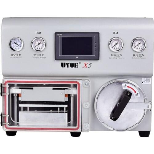 New UYUE X5 Vacuum OCA Laminating Machine for Edge and Straight LCD Refurbish And Bubble Remover