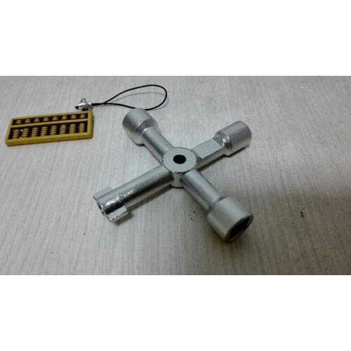 NEW 5 Way Utility Plumbing Plumbers Key Tool For Meter Box Gas Water Electric Service Tool Stop Cock Tap Radiators Cupboards Key