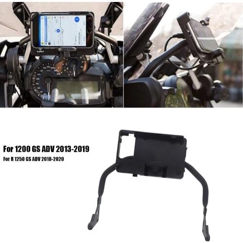 NEW For BMW R1250GS ADV R1200GS LC ADV R 1200 GS Motorcycle Wireless Charger Mobile Phone Holder Stand USB Navigation Bracket