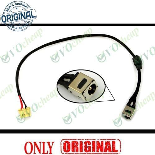 New Notebook Laptop DC power jack for Toshiba Satellite L655 L655D Charging Port Socket Connector with cable PJ124 DD0BL6TH000