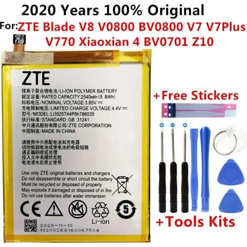 3.87V 2730mAh Li3927T44P8h786035 For ZTE Blade V8 / V0800 / BV0800 / V7 / V7Plus / V770 / Xiaoxian 4 / BV0701 Battery
