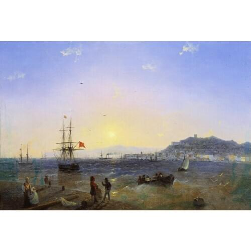 Russia Ivan Aivazovsky Sea seascape Kerch 1839 - Ivan Aivazovsky - oil painting PRINT reproduction GOOD PRINT ART painting