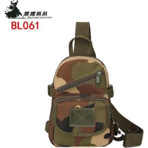 Sports equipment Oxford bag army fan tactics Hamburg tactics chest bag camouflage multi-function outdoor leisure messenger bag