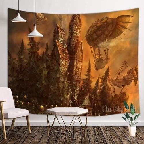 Steampunk Fantasy Art The Tapestry Interior Unique Design